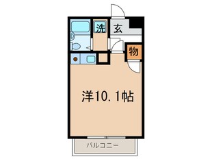 シティハイツ中津口の物件間取画像